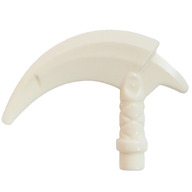 Lego zbraň hák, bílá (37341d WHITE)
